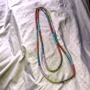 Multi-Color Cultured Freshwater Pearl Necklace